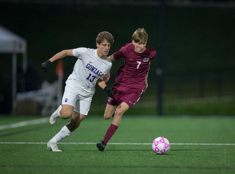 November 10, 2019: Photos from Sidwell Friends vs.Gonzaga - DCSAA Boys Soccer Championship 2019 at Catholic University of America in Washington, D.C.. Cory Royster / Cory F. Royster Photography