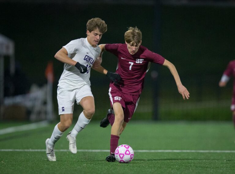 November 10, 2019: Photos from Sidwell Friends vs.Gonzaga - DCSAA Boys Soccer Championship 2019 at Catholic University of America in Washington, D.C.. Cory Royster / Cory F. Royster Photography