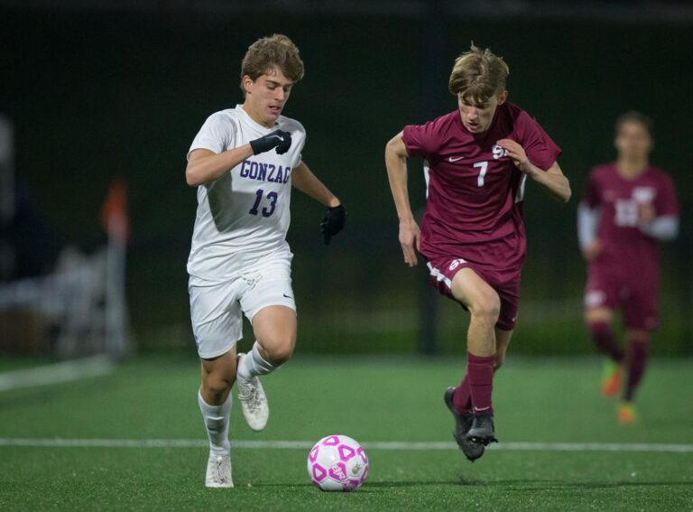 November 10, 2019: Photos from Sidwell Friends vs.Gonzaga - DCSAA Boys Soccer Championship 2019 at Catholic University of America in Washington, D.C.. Cory Royster / Cory F. Royster Photography