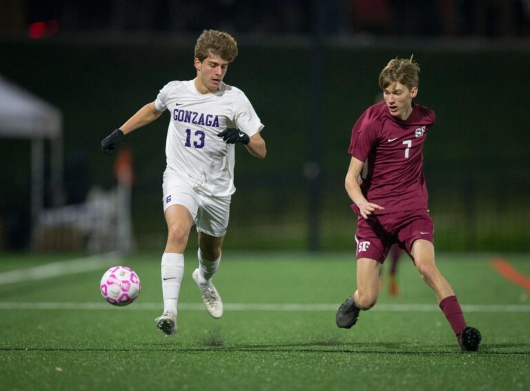 November 10, 2019: Photos from Sidwell Friends vs.Gonzaga - DCSAA Boys Soccer Championship 2019 at Catholic University of America in Washington, D.C.. Cory Royster / Cory F. Royster Photography