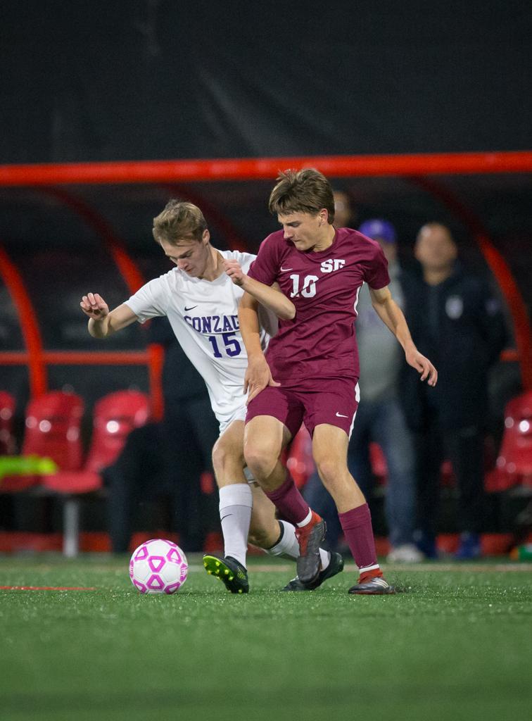 November 10, 2019: Photos from Sidwell Friends vs.Gonzaga - DCSAA Boys Soccer Championship 2019 at Catholic University of America in Washington, D.C.. Cory Royster / Cory F. Royster Photography