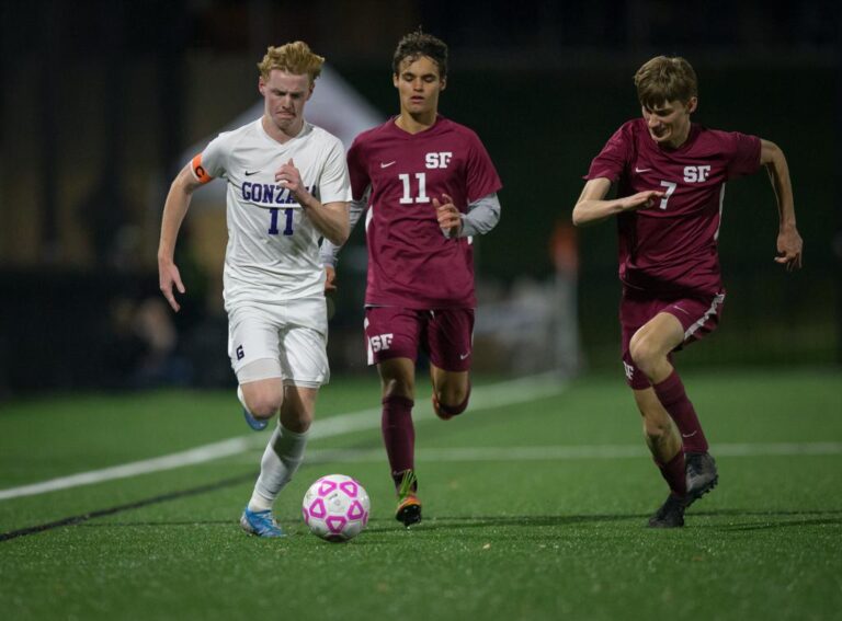 November 10, 2019: Photos from Sidwell Friends vs.Gonzaga - DCSAA Boys Soccer Championship 2019 at Catholic University of America in Washington, D.C.. Cory Royster / Cory F. Royster Photography