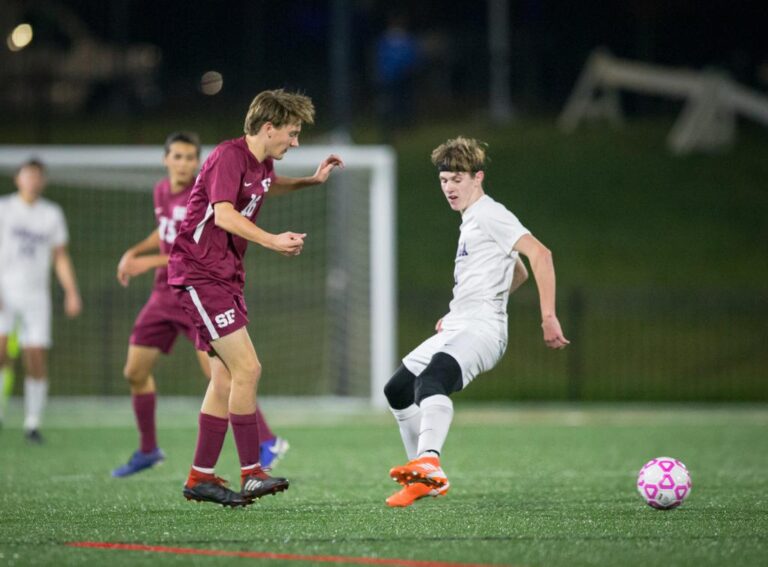 November 10, 2019: Photos from Sidwell Friends vs.Gonzaga - DCSAA Boys Soccer Championship 2019 at Catholic University of America in Washington, D.C.. Cory Royster / Cory F. Royster Photography