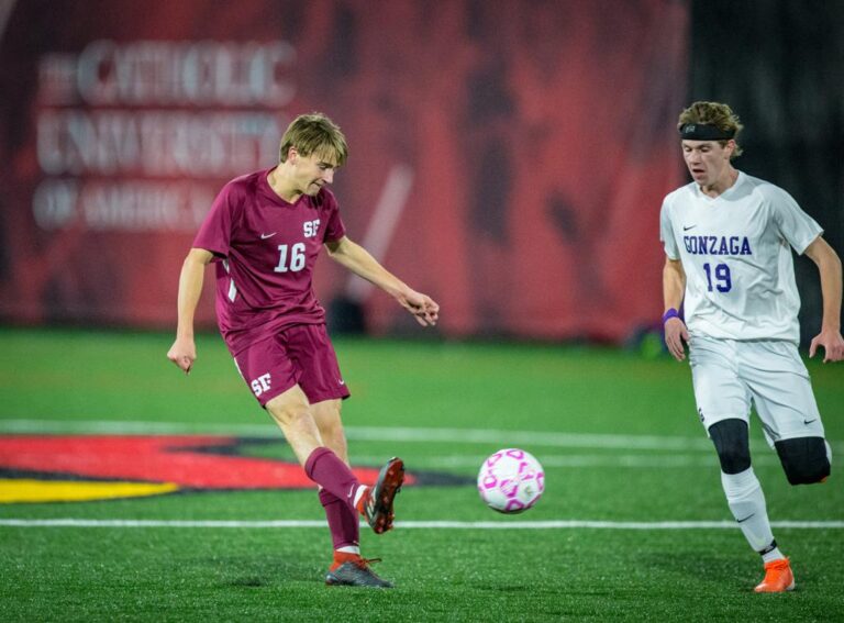 November 10, 2019: Photos from Sidwell Friends vs.Gonzaga - DCSAA Boys Soccer Championship 2019 at Catholic University of America in Washington, D.C.. Cory Royster / Cory F. Royster Photography