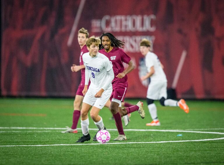 November 10, 2019: Photos from Sidwell Friends vs.Gonzaga - DCSAA Boys Soccer Championship 2019 at Catholic University of America in Washington, D.C.. Cory Royster / Cory F. Royster Photography