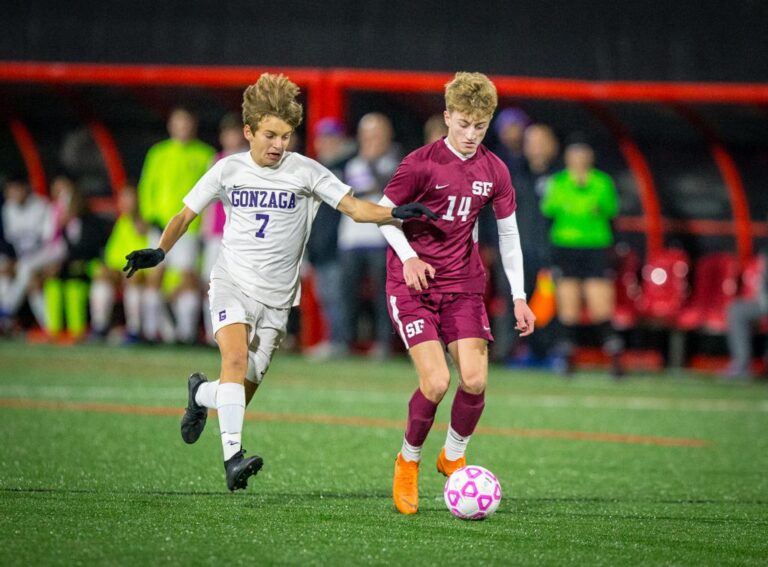 November 10, 2019: Photos from Sidwell Friends vs.Gonzaga - DCSAA Boys Soccer Championship 2019 at Catholic University of America in Washington, D.C.. Cory Royster / Cory F. Royster Photography