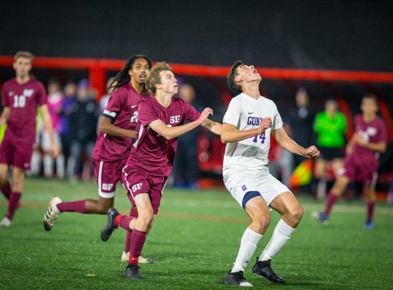 November 10, 2019: Photos from Sidwell Friends vs.Gonzaga - DCSAA Boys Soccer Championship 2019 at Catholic University of America in Washington, D.C.. Cory Royster / Cory F. Royster Photography