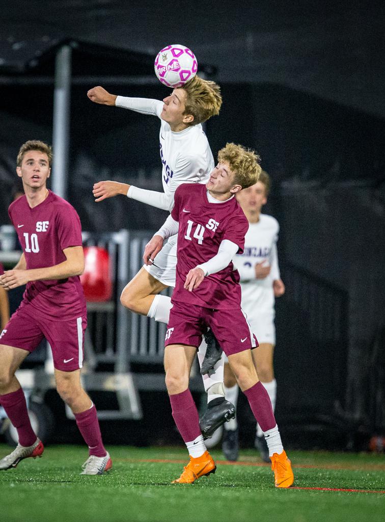 November 10, 2019: Photos from Sidwell Friends vs.Gonzaga - DCSAA Boys Soccer Championship 2019 at Catholic University of America in Washington, D.C.. Cory Royster / Cory F. Royster Photography