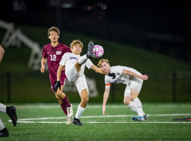 November 10, 2019: Photos from Sidwell Friends vs.Gonzaga - DCSAA Boys Soccer Championship 2019 at Catholic University of America in Washington, D.C.. Cory Royster / Cory F. Royster Photography