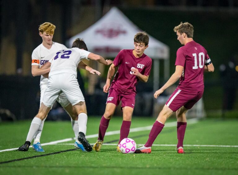 November 10, 2019: Photos from Sidwell Friends vs.Gonzaga - DCSAA Boys Soccer Championship 2019 at Catholic University of America in Washington, D.C.. Cory Royster / Cory F. Royster Photography