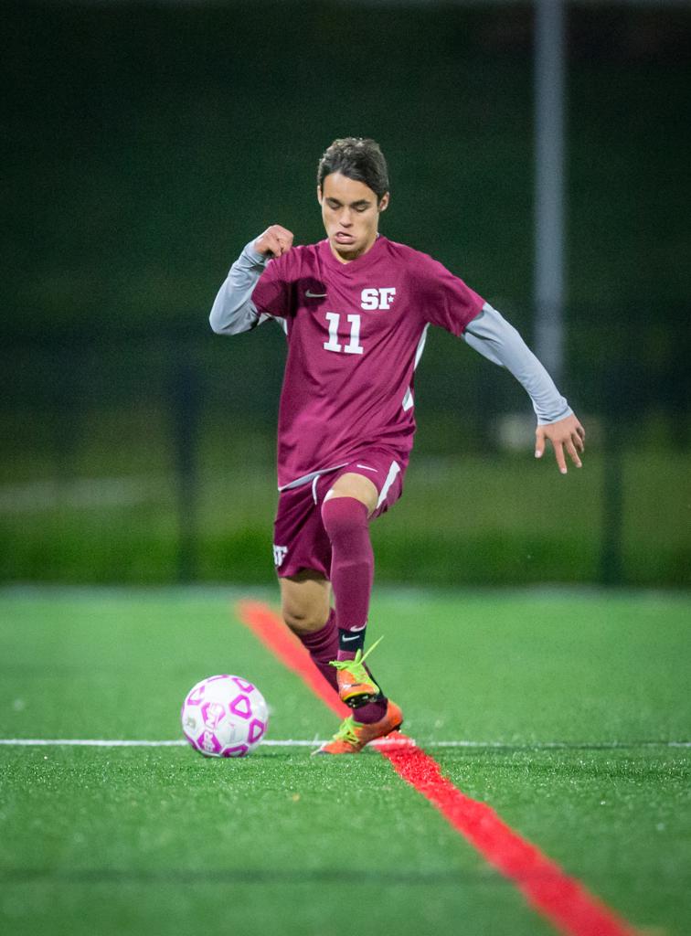 November 10, 2019: Photos from Sidwell Friends vs.Gonzaga - DCSAA Boys Soccer Championship 2019 at Catholic University of America in Washington, D.C.. Cory Royster / Cory F. Royster Photography