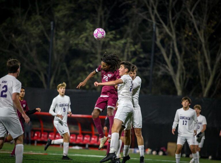 November 10, 2019: Photos from Sidwell Friends vs.Gonzaga - DCSAA Boys Soccer Championship 2019 at Catholic University of America in Washington, D.C.. Cory Royster / Cory F. Royster Photography