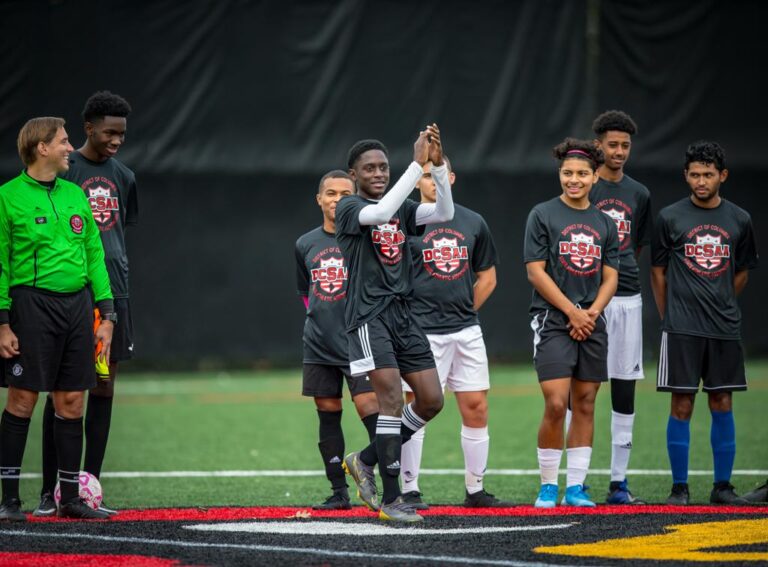 November 10, 2019: Photos from DCSAA Boys Soccer All-Star Game 2019 at Catholic University of America in Washington, D.C.. Cory Royster / Cory F. Royster Photography