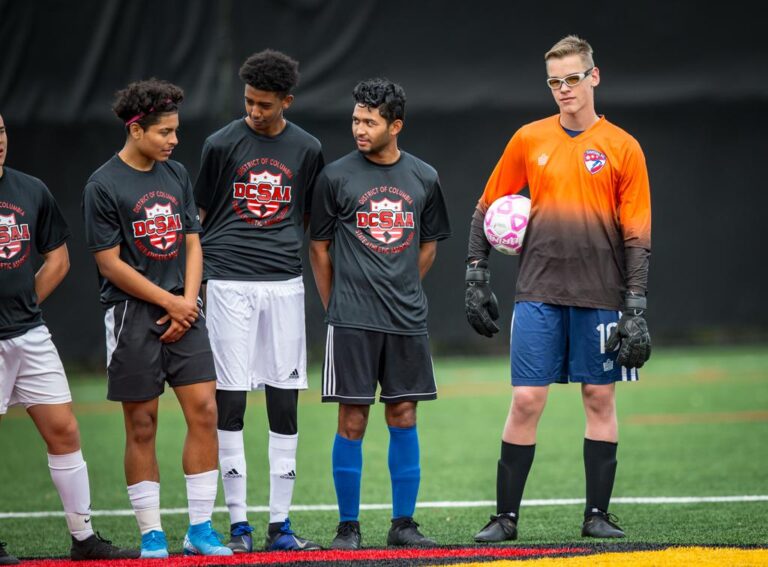 November 10, 2019: Photos from DCSAA Boys Soccer All-Star Game 2019 at Catholic University of America in Washington, D.C.. Cory Royster / Cory F. Royster Photography