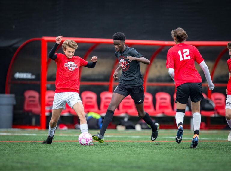 November 10, 2019: Photos from DCSAA Boys Soccer All-Star Game 2019 at Catholic University of America in Washington, D.C.. Cory Royster / Cory F. Royster Photography