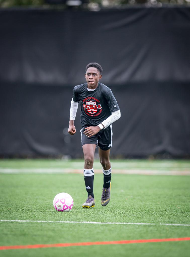 November 10, 2019: Photos from DCSAA Boys Soccer All-Star Game 2019 at Catholic University of America in Washington, D.C.. Cory Royster / Cory F. Royster Photography