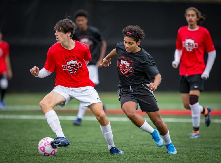 November 10, 2019: Photos from DCSAA Boys Soccer All-Star Game 2019 at Catholic University of America in Washington, D.C.. Cory Royster / Cory F. Royster Photography