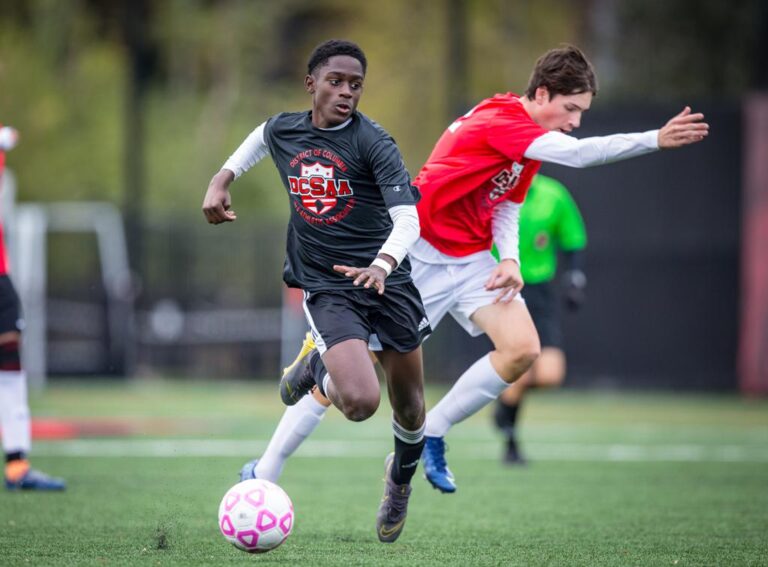 November 10, 2019: Photos from DCSAA Boys Soccer All-Star Game 2019 at Catholic University of America in Washington, D.C.. Cory Royster / Cory F. Royster Photography