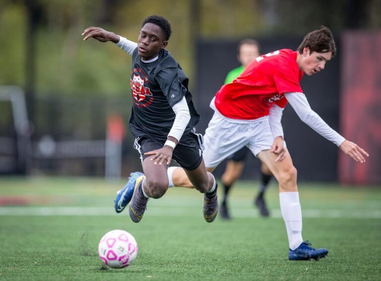 November 10, 2019: Photos from DCSAA Boys Soccer All-Star Game 2019 at Catholic University of America in Washington, D.C.. Cory Royster / Cory F. Royster Photography