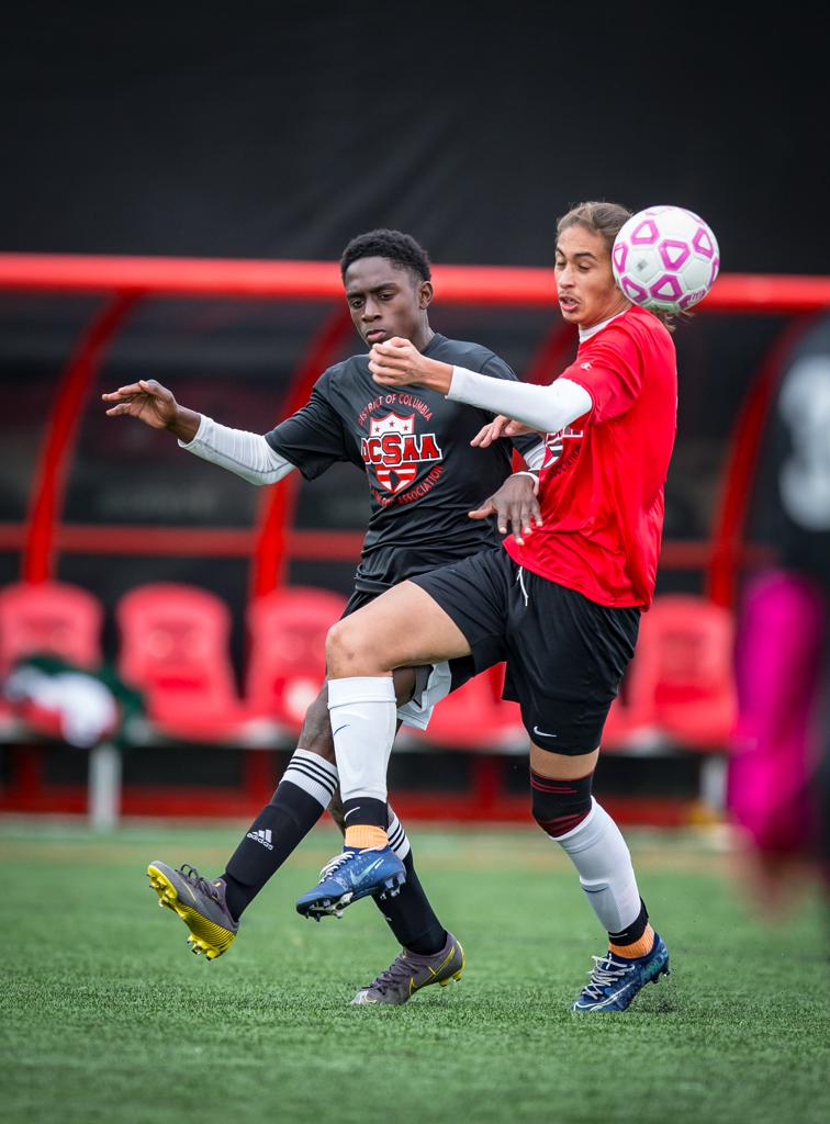 November 10, 2019: Photos from DCSAA Boys Soccer All-Star Game 2019 at Catholic University of America in Washington, D.C.. Cory Royster / Cory F. Royster Photography