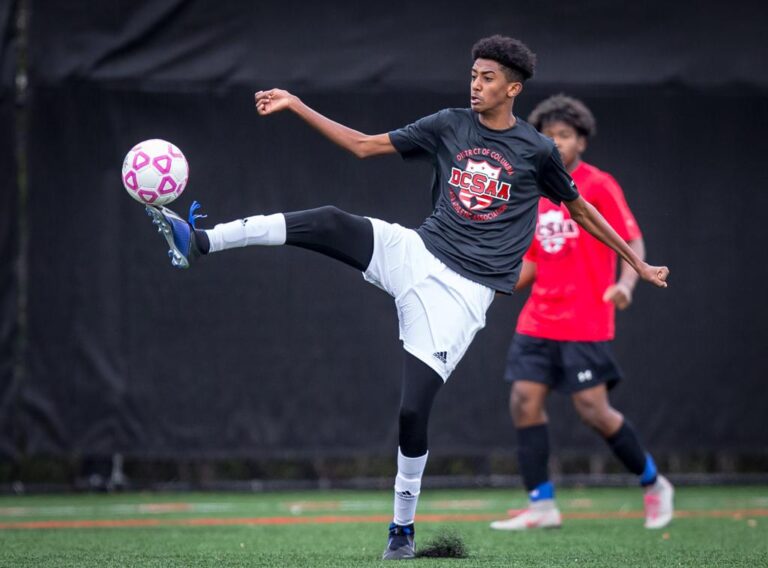 November 10, 2019: Photos from DCSAA Boys Soccer All-Star Game 2019 at Catholic University of America in Washington, D.C.. Cory Royster / Cory F. Royster Photography