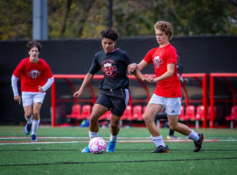 November 10, 2019: Photos from DCSAA Boys Soccer All-Star Game 2019 at Catholic University of America in Washington, D.C.. Cory Royster / Cory F. Royster Photography