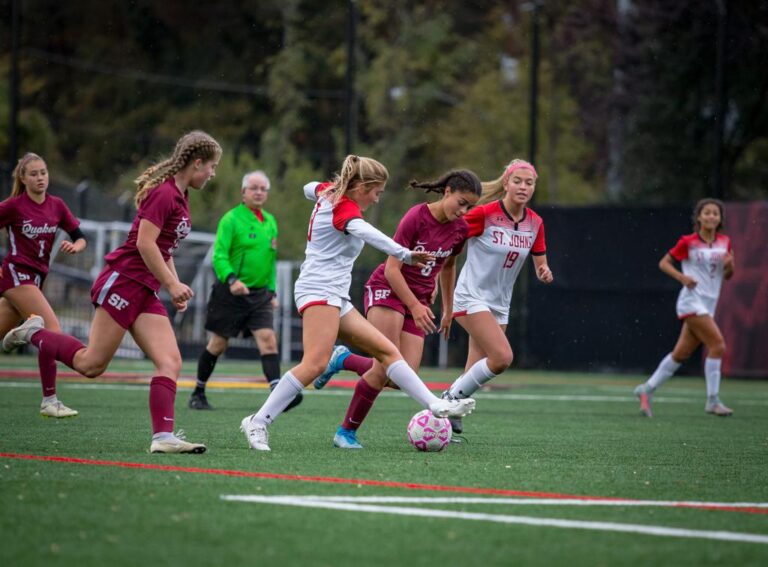 November 10, 2019: Photos from Sidwell Friends vs. St. John's - DCSAA Girls Soccer Championship 2019 at Catholic University of America in Washington, D.C.. Cory Royster / Cory F. Royster Photography