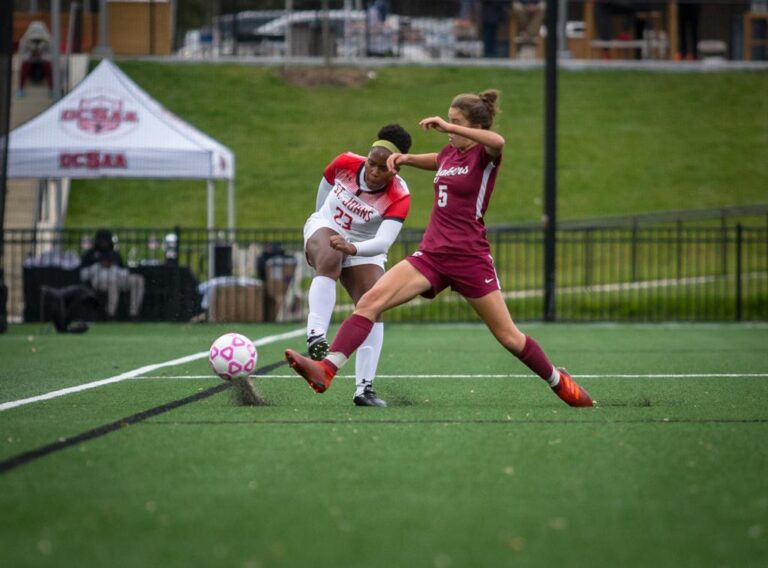 November 10, 2019: Photos from Sidwell Friends vs. St. John's - DCSAA Girls Soccer Championship 2019 at Catholic University of America in Washington, D.C.. Cory Royster / Cory F. Royster Photography