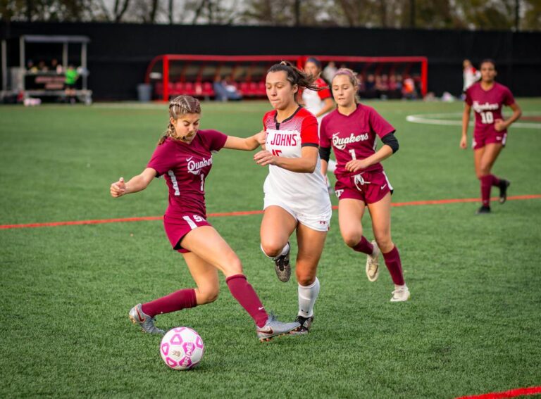 November 10, 2019: Photos from Sidwell Friends vs. St. John's - DCSAA Girls Soccer Championship 2019 at Catholic University of America in Washington, D.C.. Cory Royster / Cory F. Royster Photography