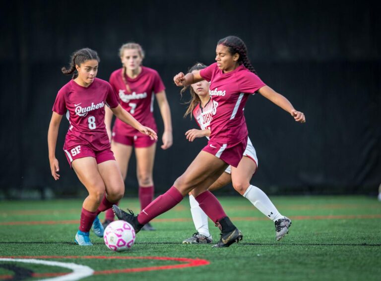 November 10, 2019: Photos from Sidwell Friends vs. St. John's - DCSAA Girls Soccer Championship 2019 at Catholic University of America in Washington, D.C.. Cory Royster / Cory F. Royster Photography