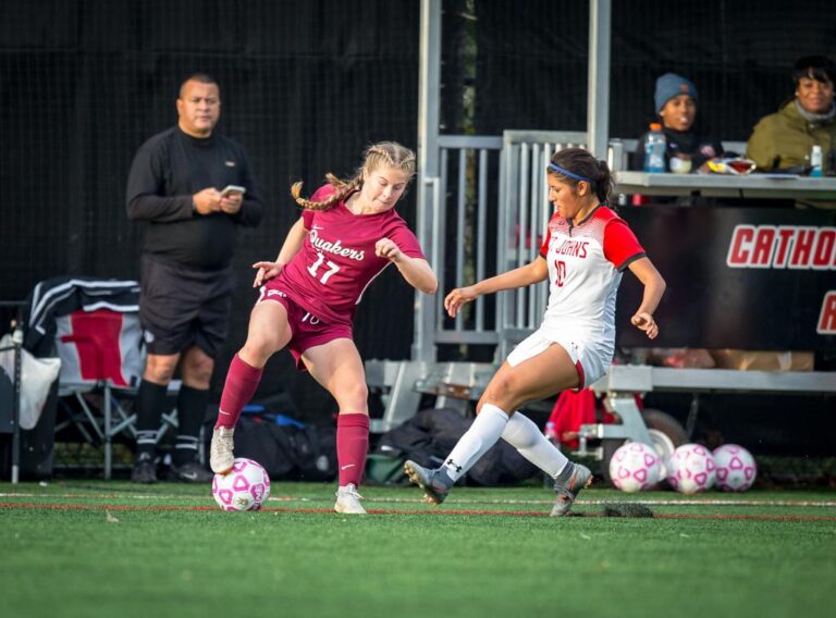 November 10, 2019: Photos from Sidwell Friends vs. St. John's - DCSAA Girls Soccer Championship 2019 at Catholic University of America in Washington, D.C.. Cory Royster / Cory F. Royster Photography