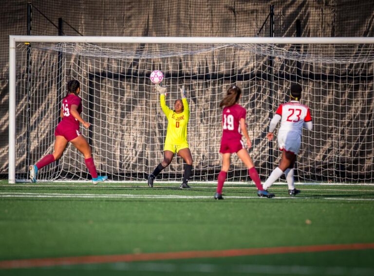 November 10, 2019: Photos from Sidwell Friends vs. St. John's - DCSAA Girls Soccer Championship 2019 at Catholic University of America in Washington, D.C.. Cory Royster / Cory F. Royster Photography