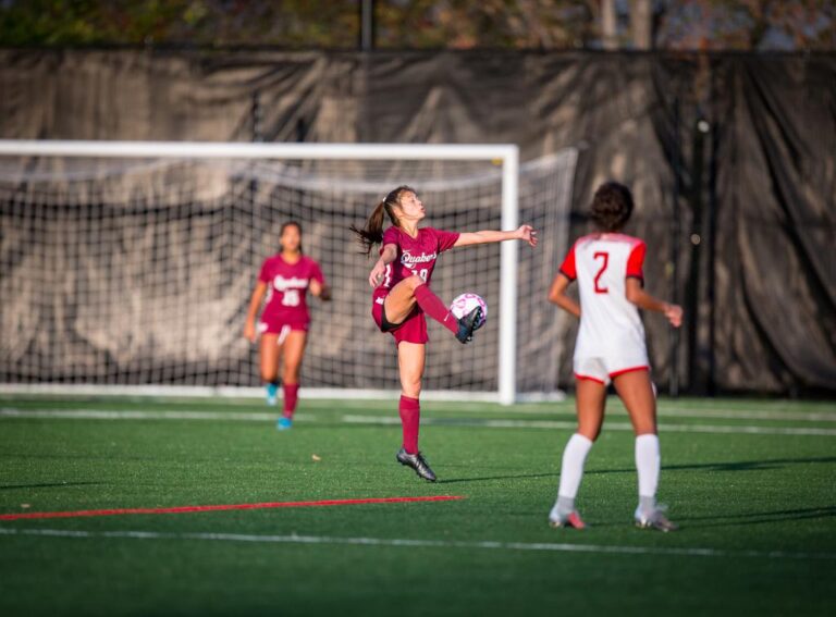 November 10, 2019: Photos from Sidwell Friends vs. St. John's - DCSAA Girls Soccer Championship 2019 at Catholic University of America in Washington, D.C.. Cory Royster / Cory F. Royster Photography