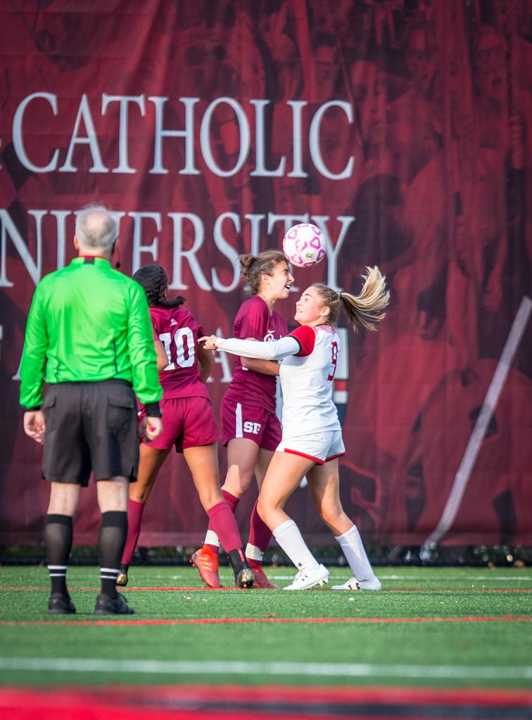 November 10, 2019: Photos from Sidwell Friends vs. St. John's - DCSAA Girls Soccer Championship 2019 at Catholic University of America in Washington, D.C.. Cory Royster / Cory F. Royster Photography