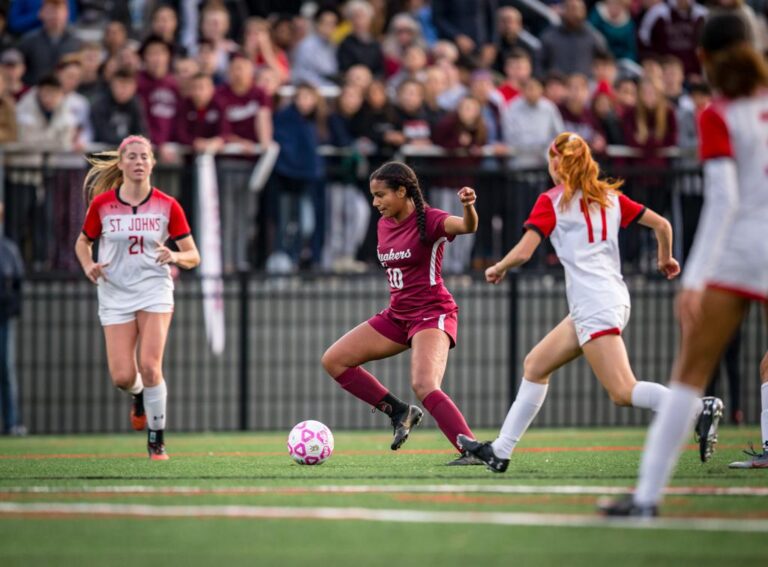 November 10, 2019: Photos from Sidwell Friends vs. St. John's - DCSAA Girls Soccer Championship 2019 at Catholic University of America in Washington, D.C.. Cory Royster / Cory F. Royster Photography