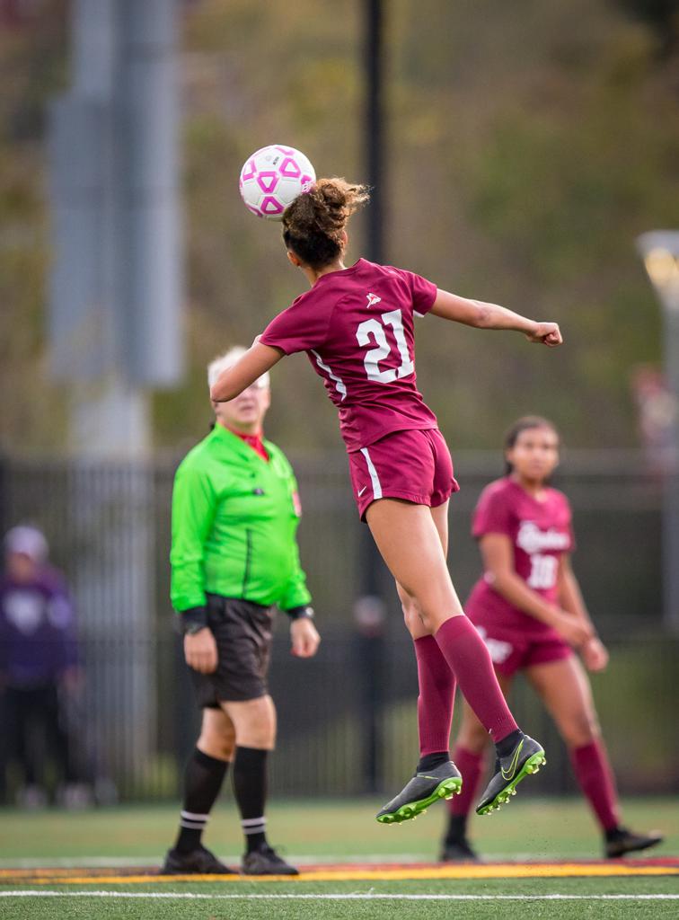 November 10, 2019: Photos from Sidwell Friends vs. St. John's - DCSAA Girls Soccer Championship 2019 at Catholic University of America in Washington, D.C.. Cory Royster / Cory F. Royster Photography