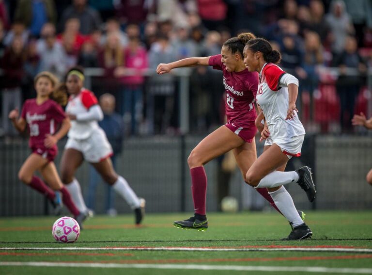 November 10, 2019: Photos from Sidwell Friends vs. St. John's - DCSAA Girls Soccer Championship 2019 at Catholic University of America in Washington, D.C.. Cory Royster / Cory F. Royster Photography