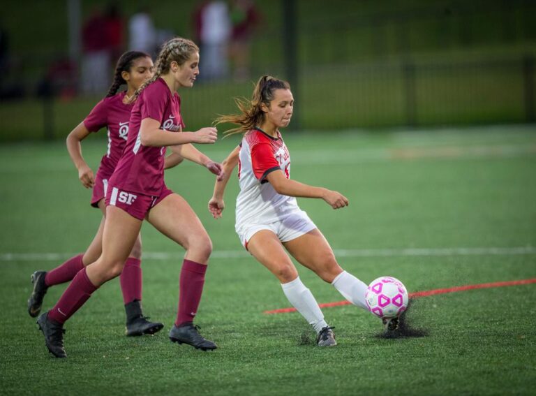 November 10, 2019: Photos from Sidwell Friends vs. St. John's - DCSAA Girls Soccer Championship 2019 at Catholic University of America in Washington, D.C.. Cory Royster / Cory F. Royster Photography