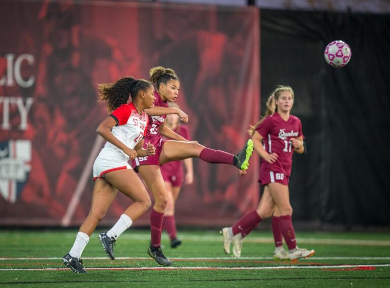 November 10, 2019: Photos from Sidwell Friends vs. St. John's - DCSAA Girls Soccer Championship 2019 at Catholic University of America in Washington, D.C.. Cory Royster / Cory F. Royster Photography