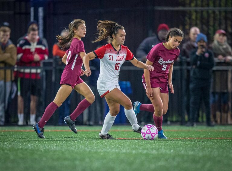 November 10, 2019: Photos from Sidwell Friends vs. St. John's - DCSAA Girls Soccer Championship 2019 at Catholic University of America in Washington, D.C.. Cory Royster / Cory F. Royster Photography