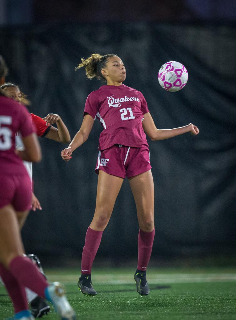 November 10, 2019: Photos from Sidwell Friends vs. St. John's - DCSAA Girls Soccer Championship 2019 at Catholic University of America in Washington, D.C.. Cory Royster / Cory F. Royster Photography