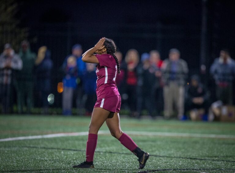 November 10, 2019: Photos from Sidwell Friends vs. St. John's - DCSAA Girls Soccer Championship 2019 at Catholic University of America in Washington, D.C.. Cory Royster / Cory F. Royster Photography