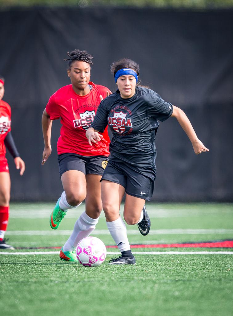 November 10, 2019: Photos from DCSAA Girls Soccer All-Star Game 2019 at Catholic University of America in Washington, D.C.. Cory Royster / Cory F. Royster Photography