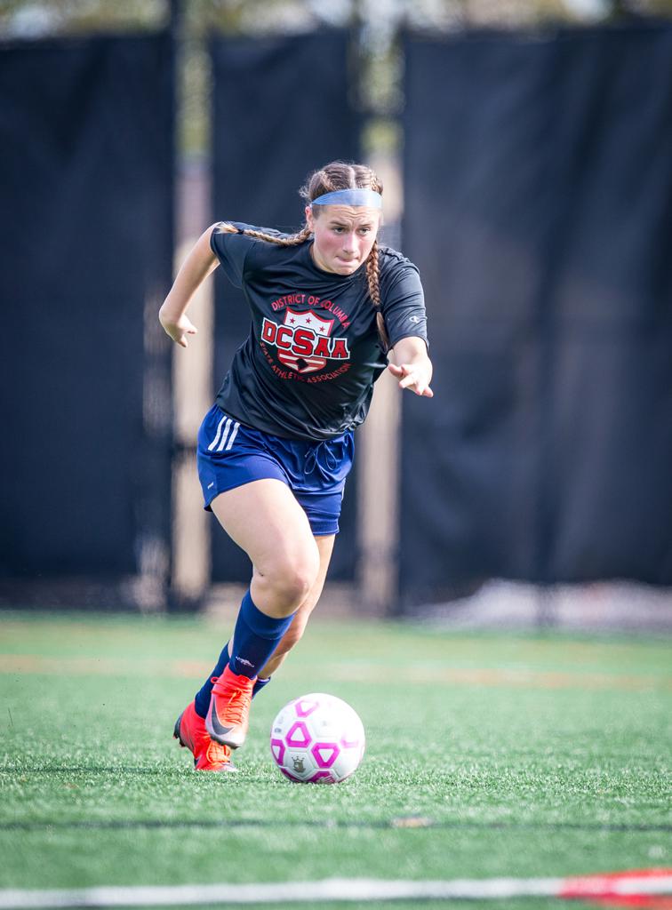 November 10, 2019: Photos from DCSAA Girls Soccer All-Star Game 2019 at Catholic University of America in Washington, D.C.. Cory Royster / Cory F. Royster Photography