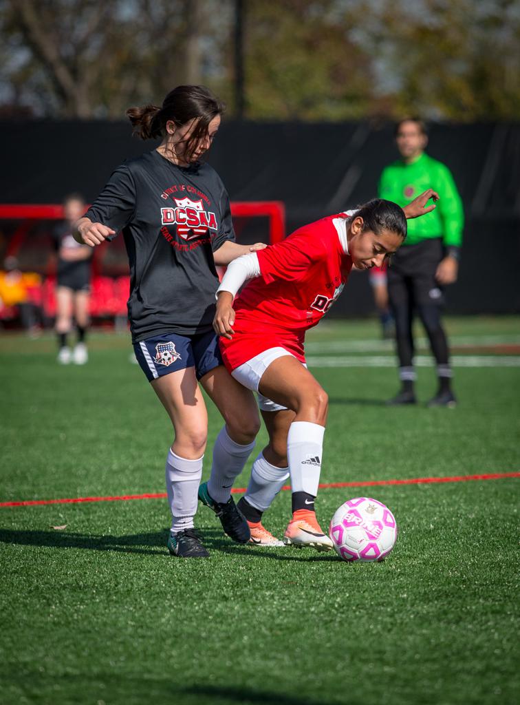 November 10, 2019: Photos from DCSAA Girls Soccer All-Star Game 2019 at Catholic University of America in Washington, D.C.. Cory Royster / Cory F. Royster Photography