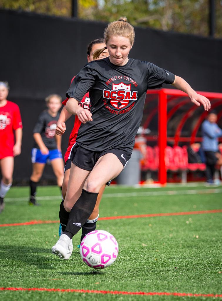 November 10, 2019: Photos from DCSAA Girls Soccer All-Star Game 2019 at Catholic University of America in Washington, D.C.. Cory Royster / Cory F. Royster Photography