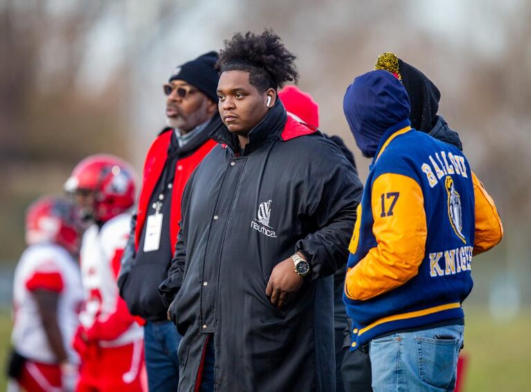 December 8, 2019: Photos from Dunbar vs. Friendship Collegiate - DCSAA AA Football Championship at Catholic University in Washington, D.C.. Cory Royster / Cory F. Royster Photography