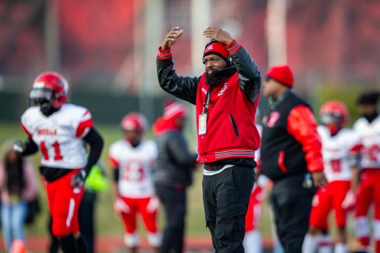 December 8, 2019: Photos from Dunbar vs. Friendship Collegiate - DCSAA AA Football Championship at Catholic University in Washington, D.C.. Cory Royster / Cory F. Royster Photography