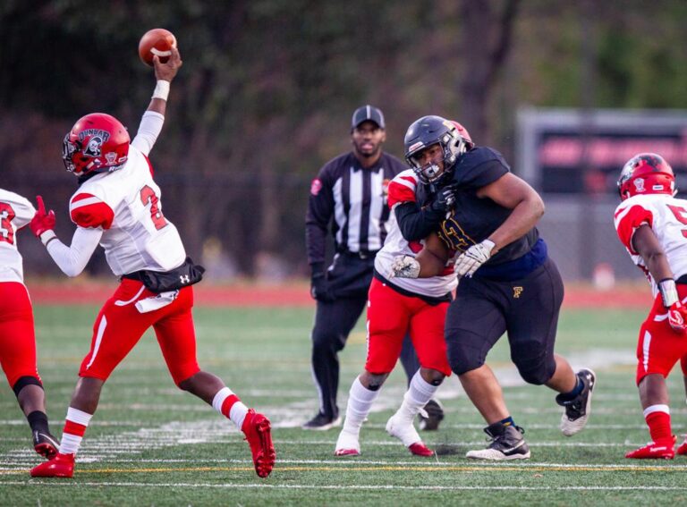 December 8, 2019: Photos from Dunbar vs. Friendship Collegiate - DCSAA AA Football Championship at Catholic University in Washington, D.C.. Cory Royster / Cory F. Royster Photography