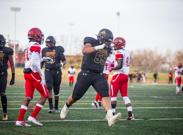 December 8, 2019: Photos from Dunbar vs. Friendship Collegiate - DCSAA AA Football Championship at Catholic University in Washington, D.C.. Cory Royster / Cory F. Royster Photography